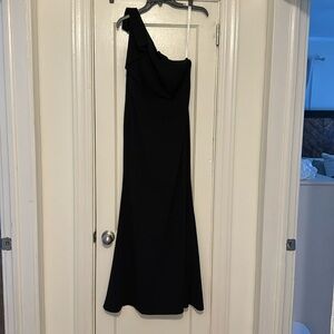 AZAZIE RINNA Black bridesmaid/formal dress